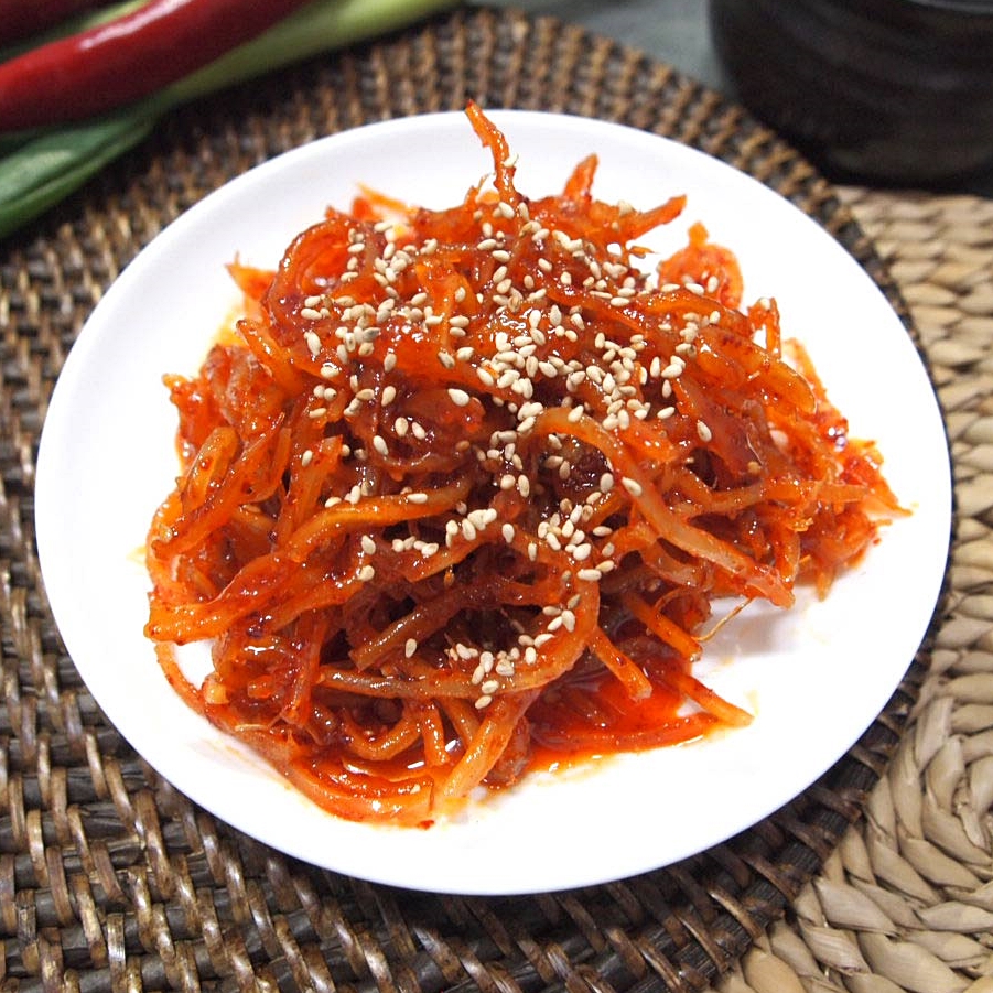 오징어채볶음 진미채볶음 300g 밑반찬 마른반찬