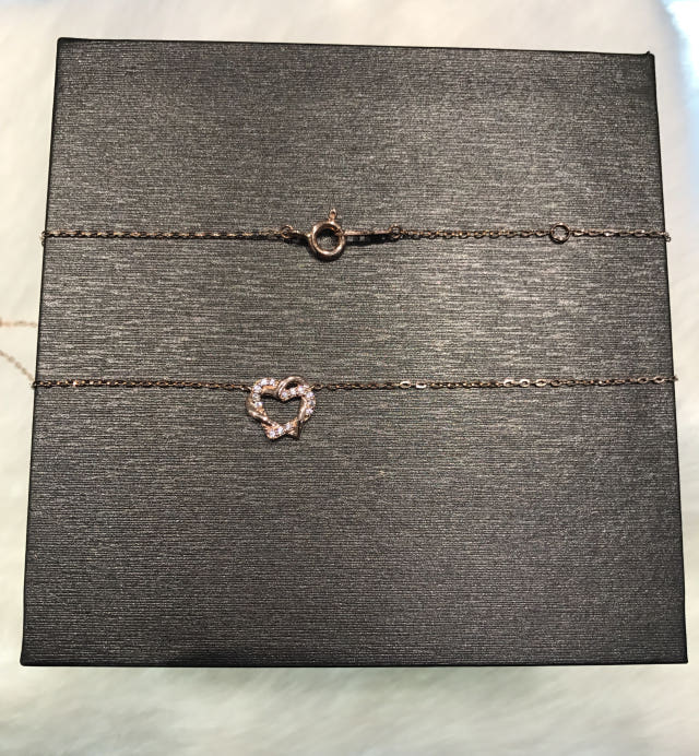 Metro City Jewelry 14k heart necklace ggn0888