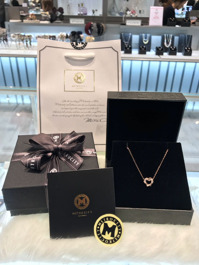 Metro City Jewelry 14k heart necklace ggn0888