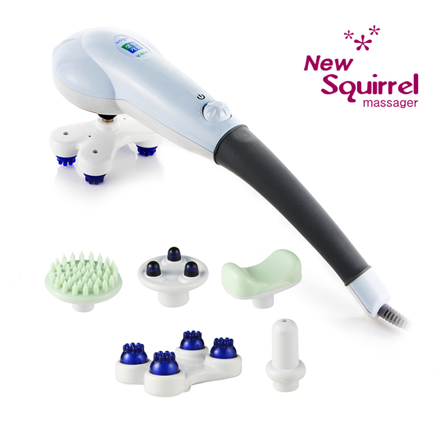 뉴 다람쥐 V-888 핸드 안마기 목 어깨 마사지기 부모님 선물 진동 전동 핸디안마기