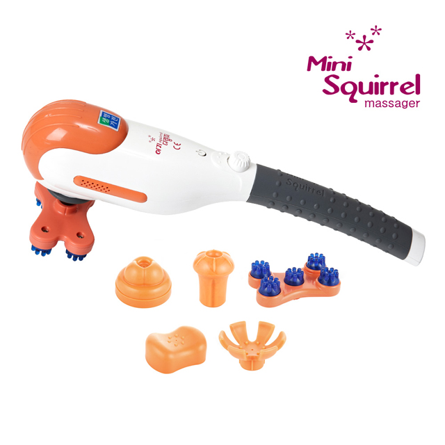 아기다람쥐 V-555 핸드안마기 목 어깨 마사지기 부모님 선물 진동 전동 핸디 안마기
