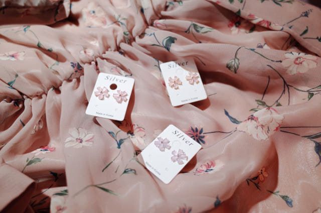 <b><p>Cherry Blossom spring ea A girlfend's</p></b><b><p>桜 春 イヤリング ガールフレンドの贈り物 誕生日 キュービック ストーン ピンク</p></b><br /><br /><p align='center'>