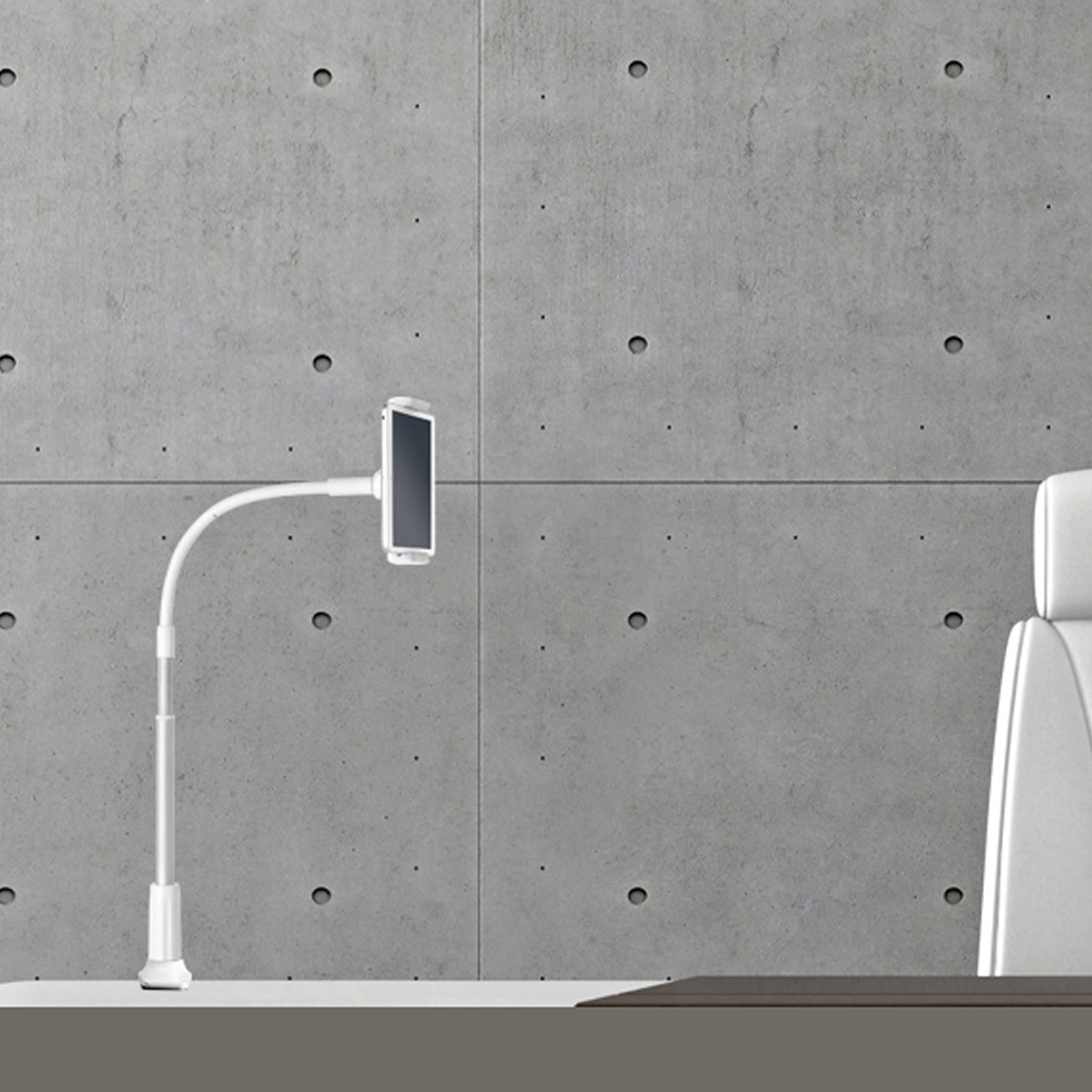 애니클리어 자바라 스마트폰 태블릿마운트 거치대 스탠드 높낮이 각도조절 LP-6S