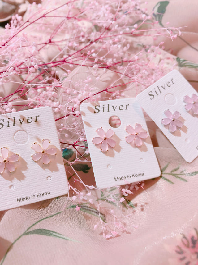 <b><p>Cherry Blossom spring ea A girlfend's</p></b><b><p>桜 春 イヤリング ガールフレンドの贈り物 誕生日 キュービック ストーン ピンク</p></b><br /><br /><p align='center'>