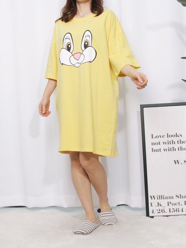 <b><p>pajamas one piece Homeware smile Fa</p></b><b><p>パジャマ ワンピース ホームウェア スマイル 純綿</p></b><br /><br /><p align='center'>