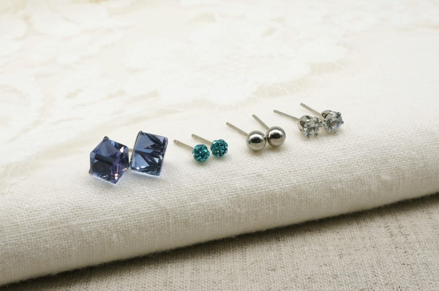 Earrings with layered set Daily gifts Various cute