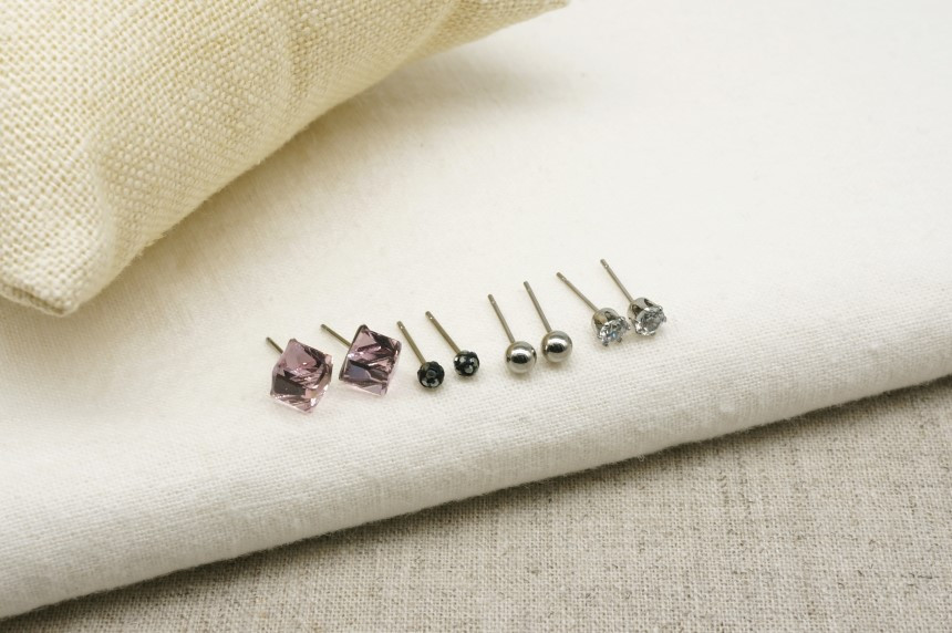 Earrings with layered set Daily gifts Various cute