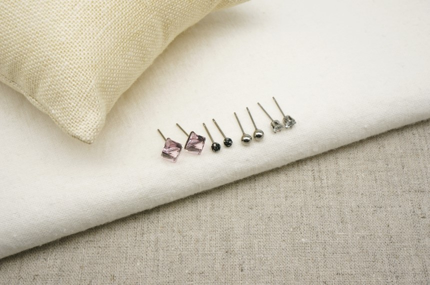 Earrings with layered set Daily gifts Various cute