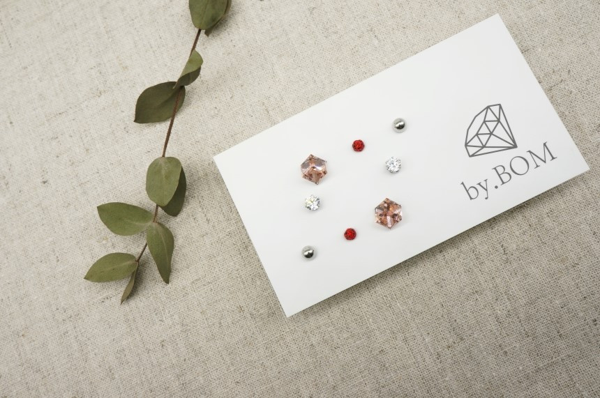 Earrings with layered set Daily gifts Various cute