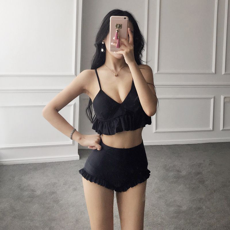 <b><p>Bobo black Shirring High waist biki Beh look</p></b><b><p>ボボ ブラック シャーリング ハイウエスト ビキニ ビーチル バカンスル きれいな</p></b><br /><br /><p align='center'>