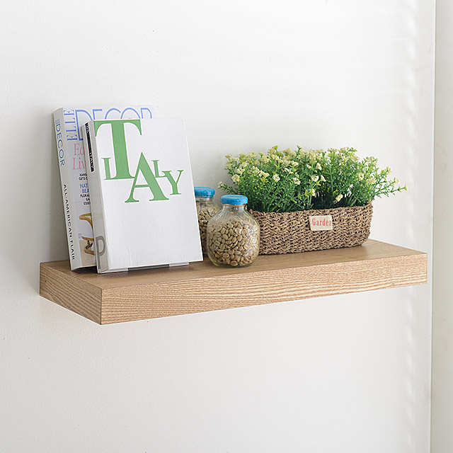 1500 멜리사 무지주 대형 벽걸이tv 벽선반 화이트 콘크리트벽