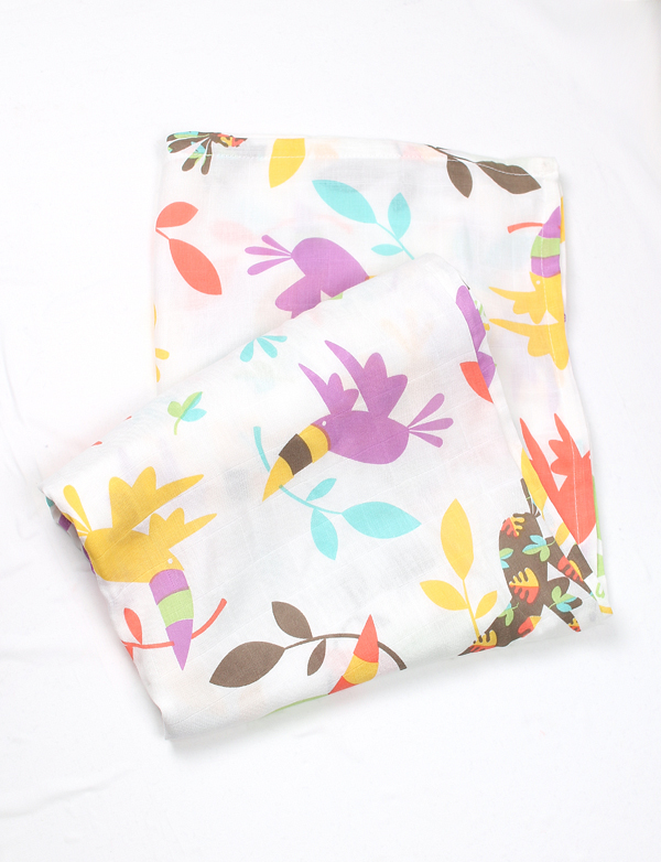 베이비앙 국내산 무형광 대나무 밤부 토코투칸 거즈 블랭킷