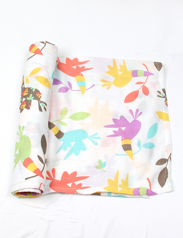 베이비앙 국내산 무형광 대나무 밤부 토코투칸 거즈 블랭킷