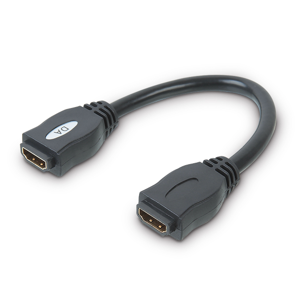 다모일 DA-HDG761 HDMI(F) to HDMI(F) 케이블형 연장젠더 (20cm) - 상품 이미지