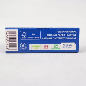 GIZEH Original 기재 오리지날 70mm 50장 일반권련지