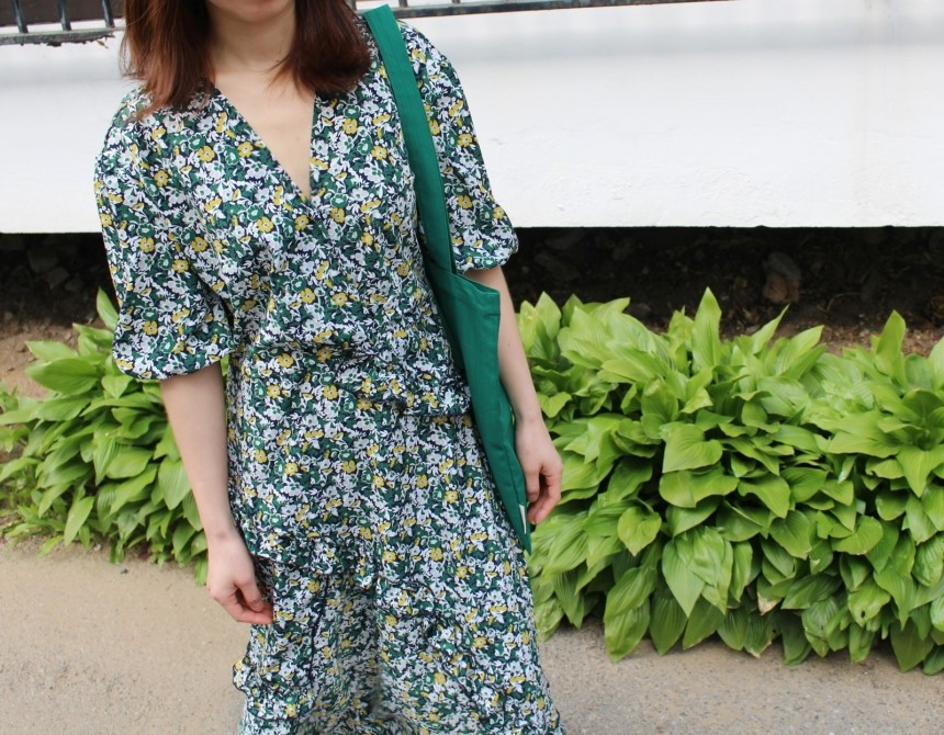 Self-produced daily plain Eco Bags 4color Bag Wome