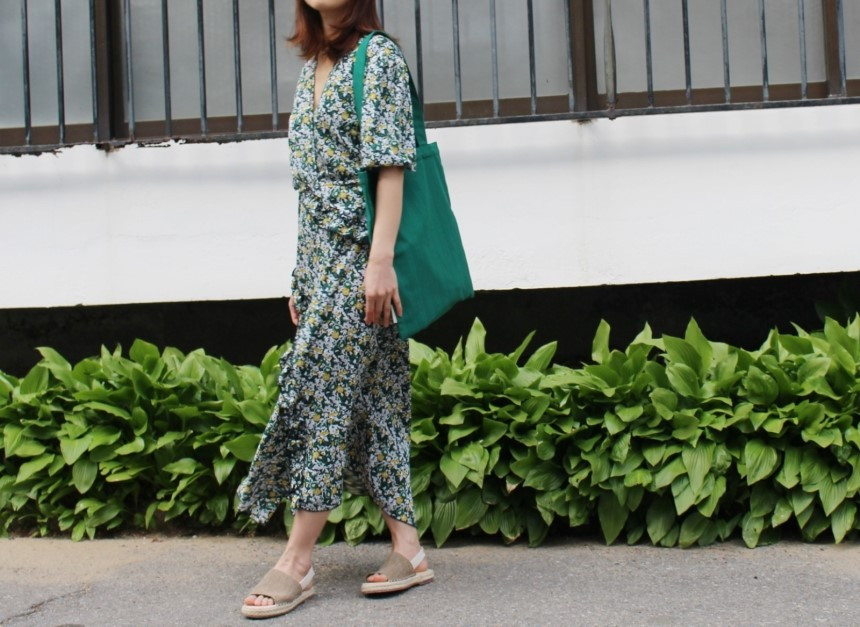 Self-produced daily plain Eco Bags 4color Bag Wome