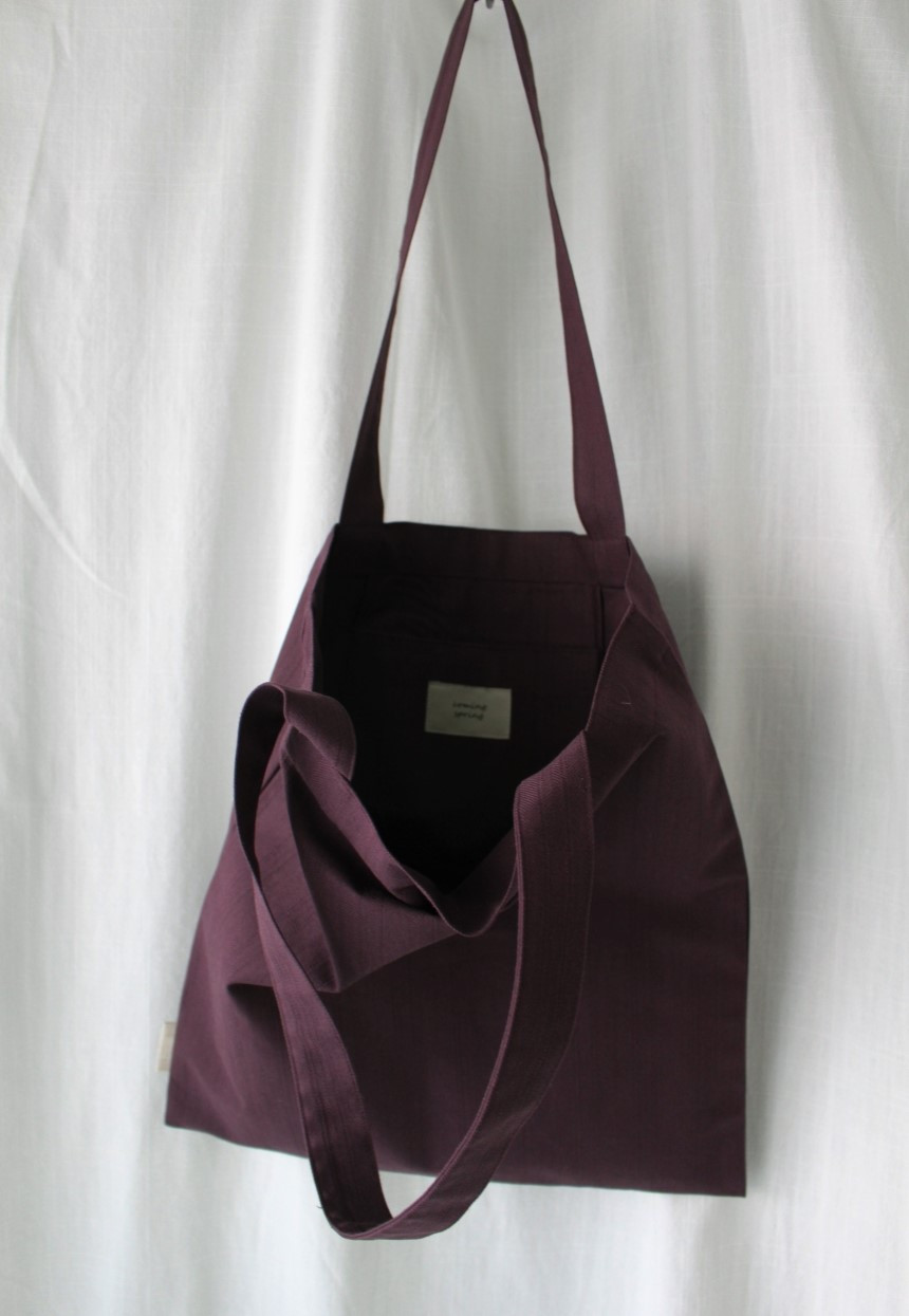 Self-produced daily plain Eco Bags 4color Bag Wome