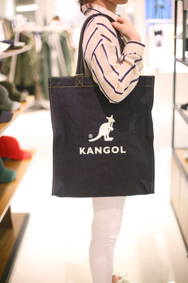 Kangol EcoFriendy Back Life Denim Black KJEBEB0019