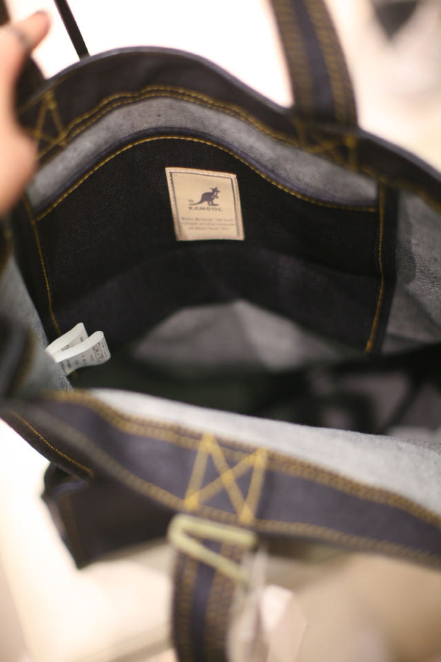 Kangol EcoFriendy Back Life Denim Black KJEBEB0019