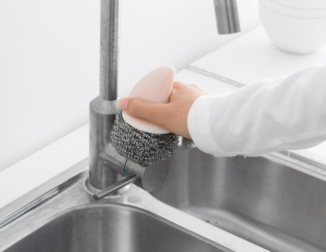 Scrubber Dish Washing Single spiky loofah Singles 