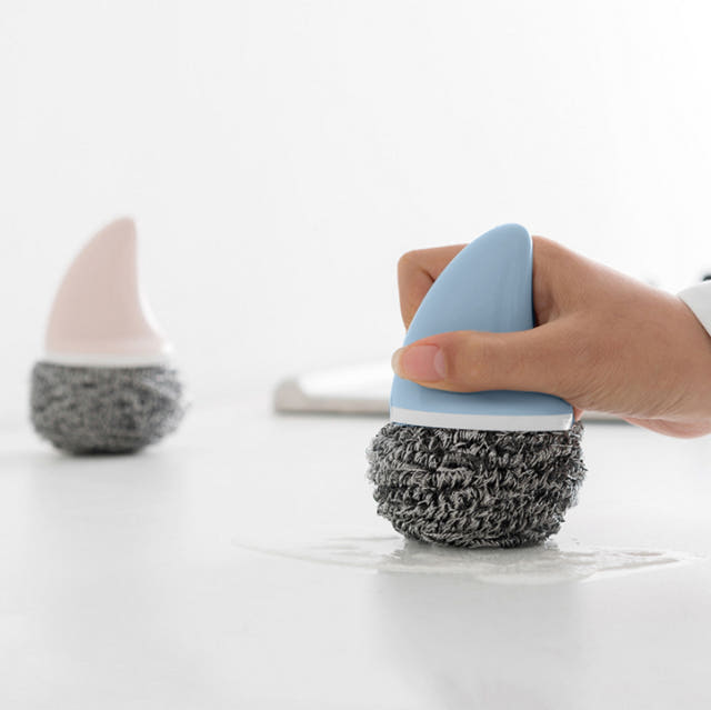 Scrubber Dish Washing Single spiky loofah Singles 