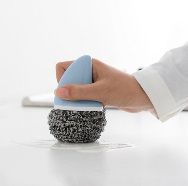 Scrubber Dish Washing Single spiky loofah Singles 