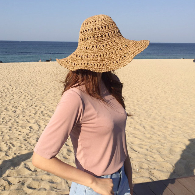 찰랑 루즈핏 여름 여성 티셔츠 레이어드 이너 모달티 기본 5부 텐셀 실켓 여자 반팔티 핑크