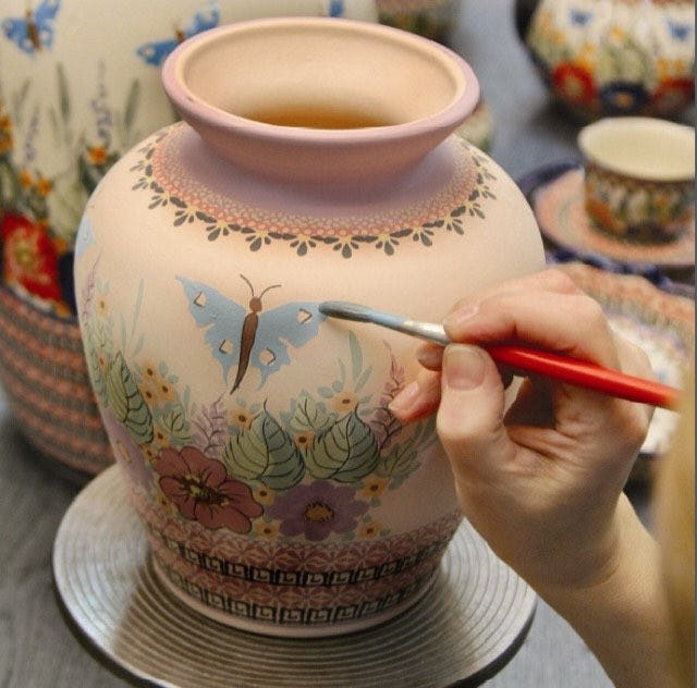 Polish Bowl AT Minitipot 400ml Teatime Tee Set Tea