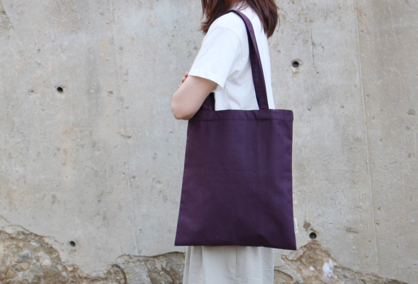 Self-produced daily plain Eco Bags 4color Bag Wome