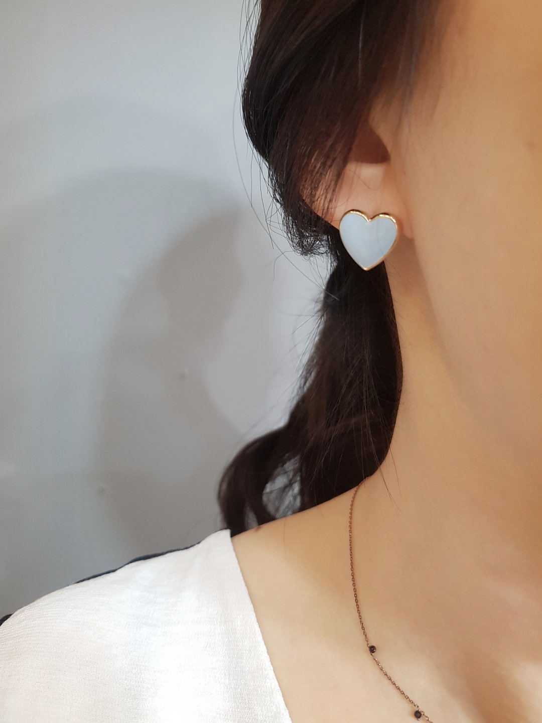 <b><p>cute mini heart rg 5color Silver fg Umbrella</p></b><b><p>かわいい ミニ ハート イヤリング 5色 ウンチム ウムプムプム キュ可愛らしい</p></b><br /><br /><p align='center'>