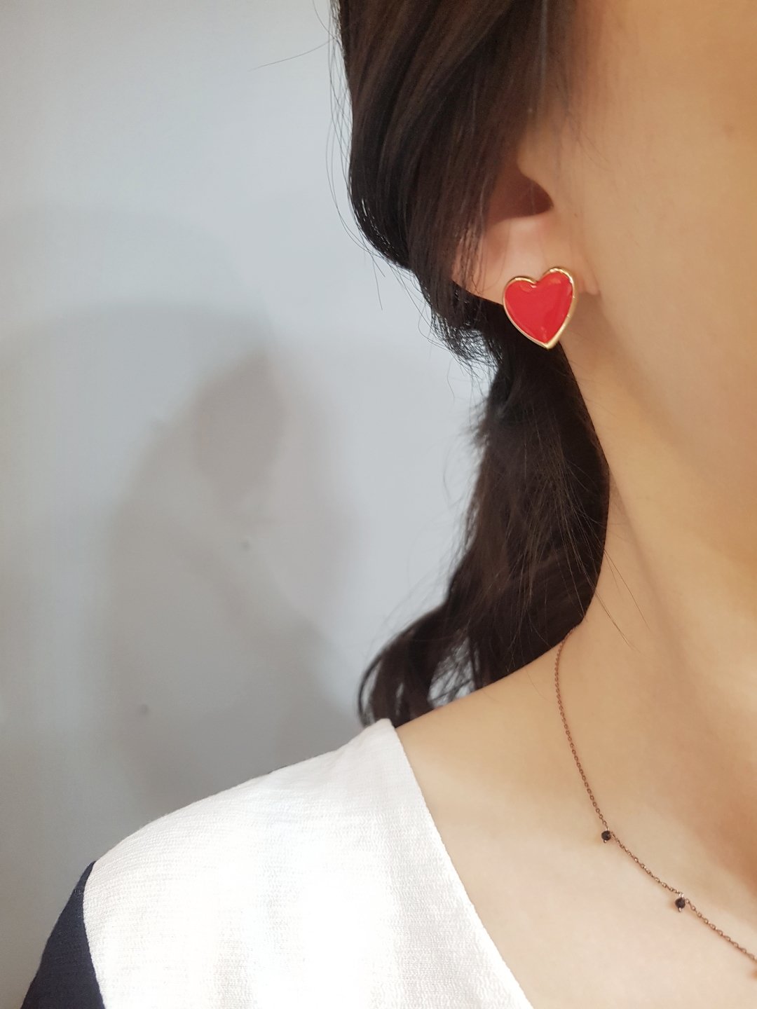 <b><p>cute mini heart rg 5color Silver fg Umbrella</p></b><b><p>かわいい ミニ ハート イヤリング 5色 ウンチム ウムプムプム キュ可愛らしい</p></b><br /><br /><p align='center'>