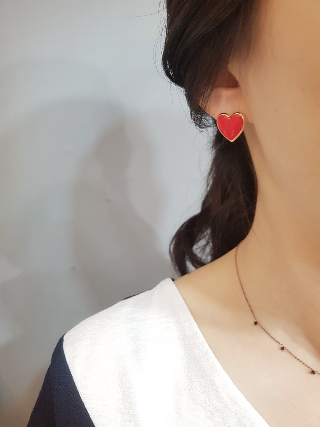 <b><p>cute mini heart rg 5color Silver fg Umbrella</p></b><b><p>かわいい ミニ ハート イヤリング 5色 ウンチム ウムプムプム キュ可愛らしい</p></b><br /><br /><p align='center'>