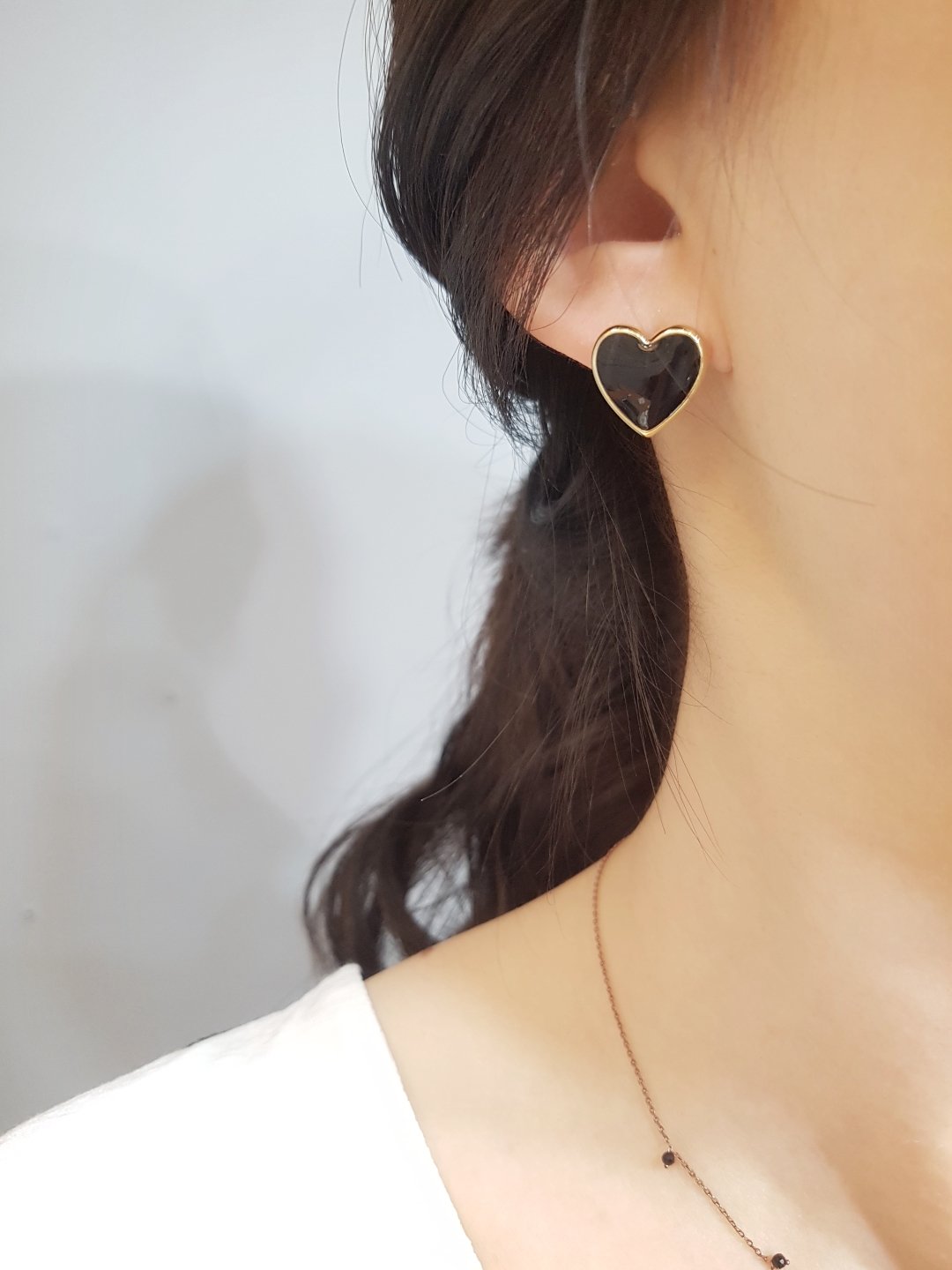 <b><p>cute mini heart rg 5color Silver fg Umbrella</p></b><b><p>かわいい ミニ ハート イヤリング 5色 ウンチム ウムプムプム キュ可愛らしい</p></b><br /><br /><p align='center'>