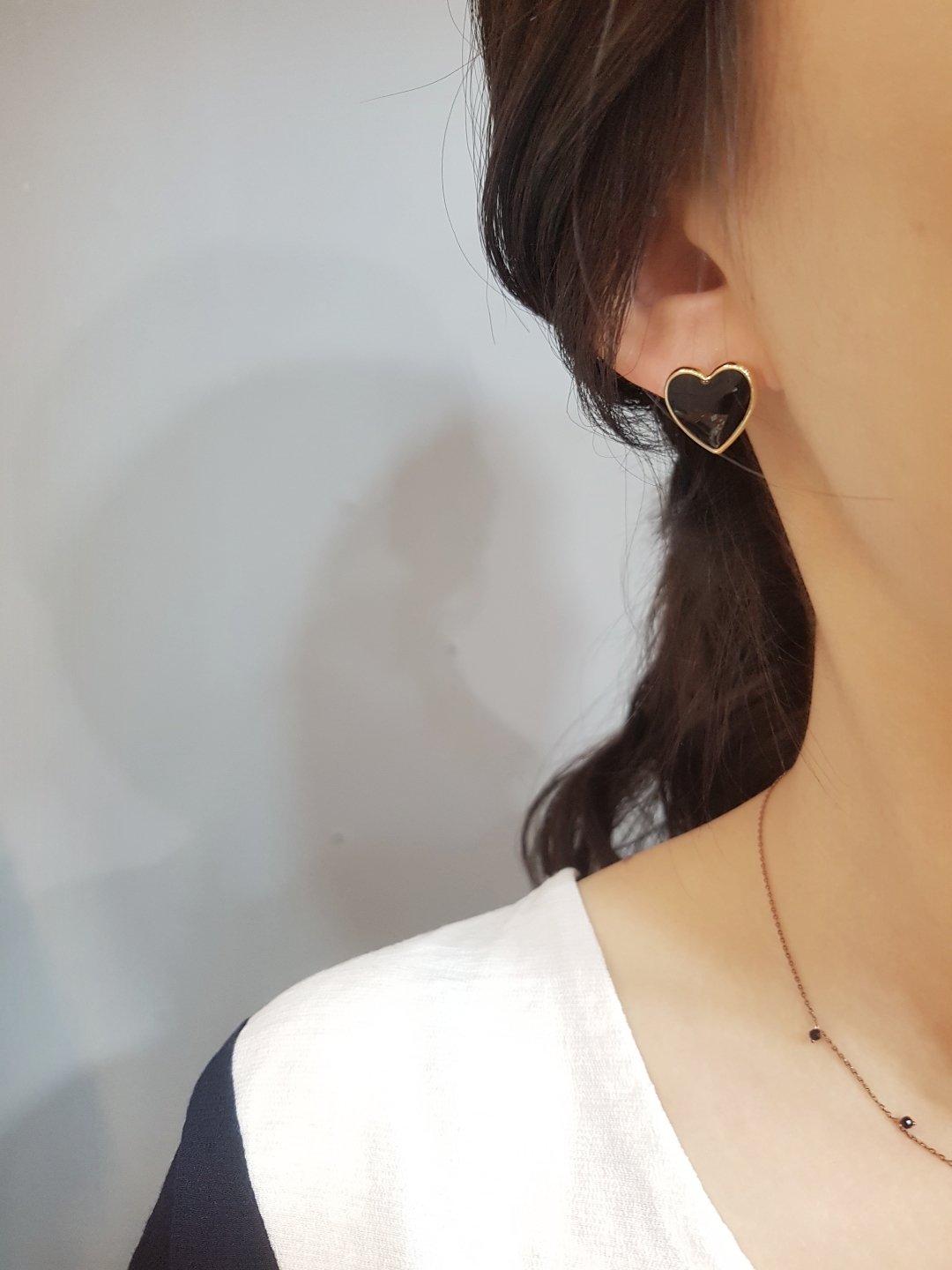 <b><p>cute mini heart rg 5color Silver fg Umbrella</p></b><b><p>かわいい ミニ ハート イヤリング 5色 ウンチム ウムプムプム キュ可愛らしい</p></b><br /><br /><p align='center'>