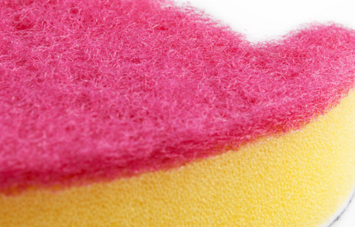 Scrubber Dish Washing Standing Cat Cute Scrub Scan