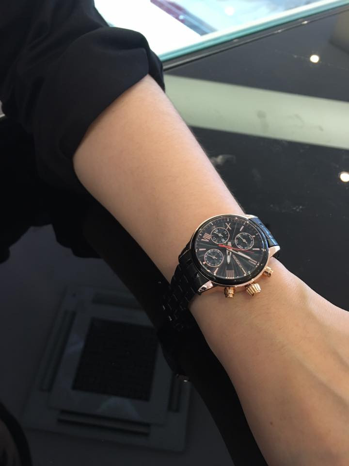 <b><p>Geiger black Metal watch GE1142BROBM Clean</p></b><b><p>ガイガー ブラック メタル時計 GE1142BROBM すっきり素敵な 洗練された</p></b><br /><br /><p align='center'>