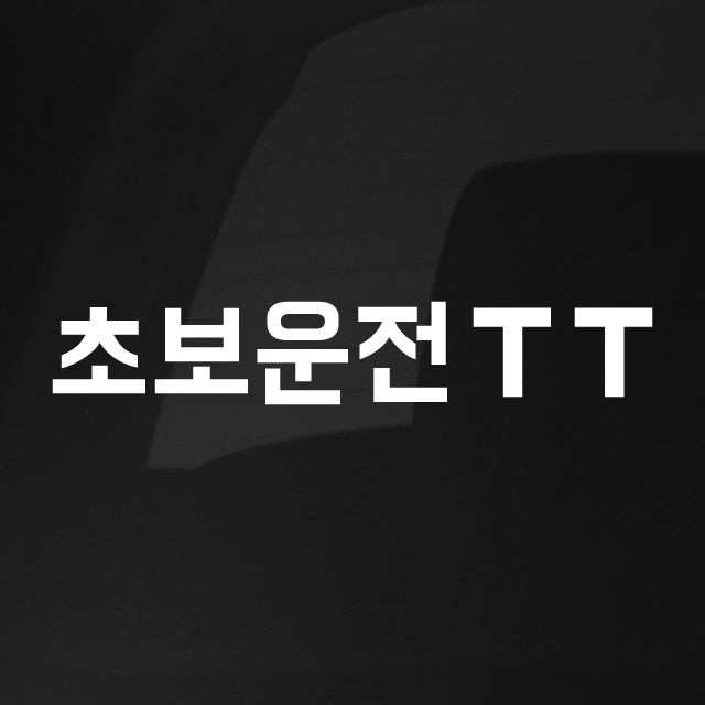 초보운전스티커 T T - 상품 이미지