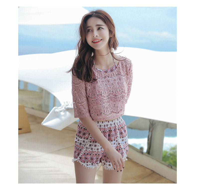 <b><p>Punching biki 3 species set Couple swimwear</p></b><b><p>パンチング ビキニ 3種 セット カップル水着 福ツ 4個 セクシー かわいい ピンク</p></b><br /><br /><p align='center'>