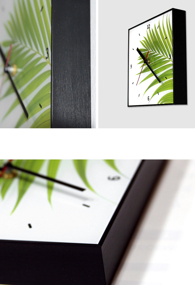 Deglass box clock frame Macaroon 2 desktop combina