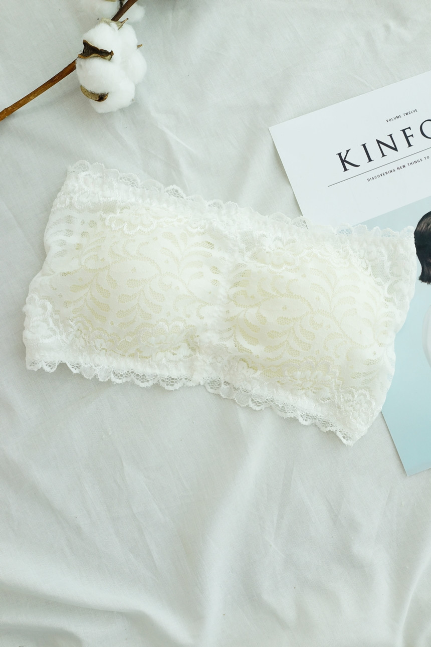 Beautiful lace bra top off shoulder underwear wedd