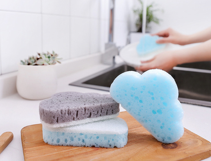 Scrubber Dish Washing Modern kitchen with a soothi