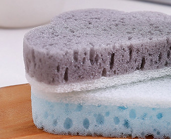 Scrubber Dish Washing Modern kitchen with a soothi