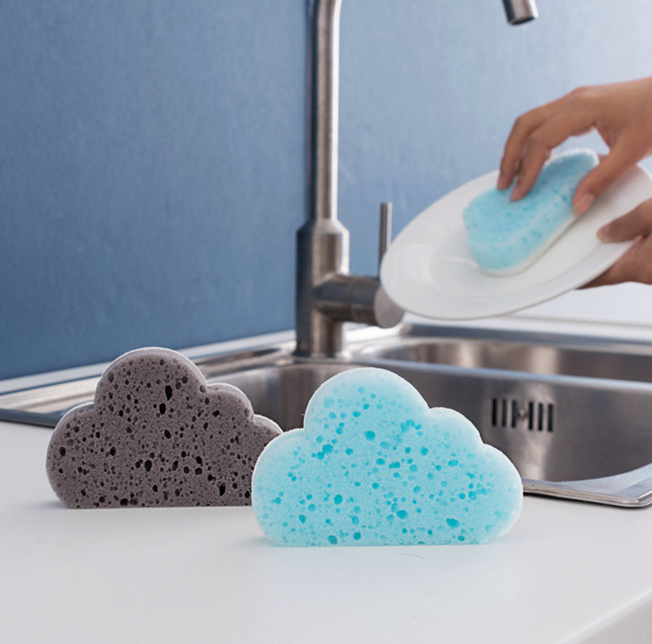 Scrubber Dish Washing Modern kitchen with a soothi