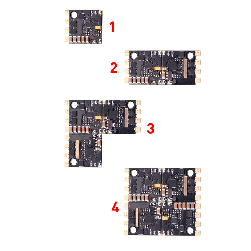 [ܼ] DV0003 [SUNRISE Model] CICADA BLHELI_S 4in1 30A disassemble type