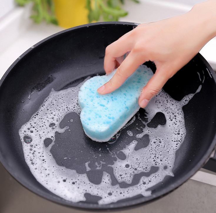 Scrubber Dish Washing Modern kitchen with a soothi