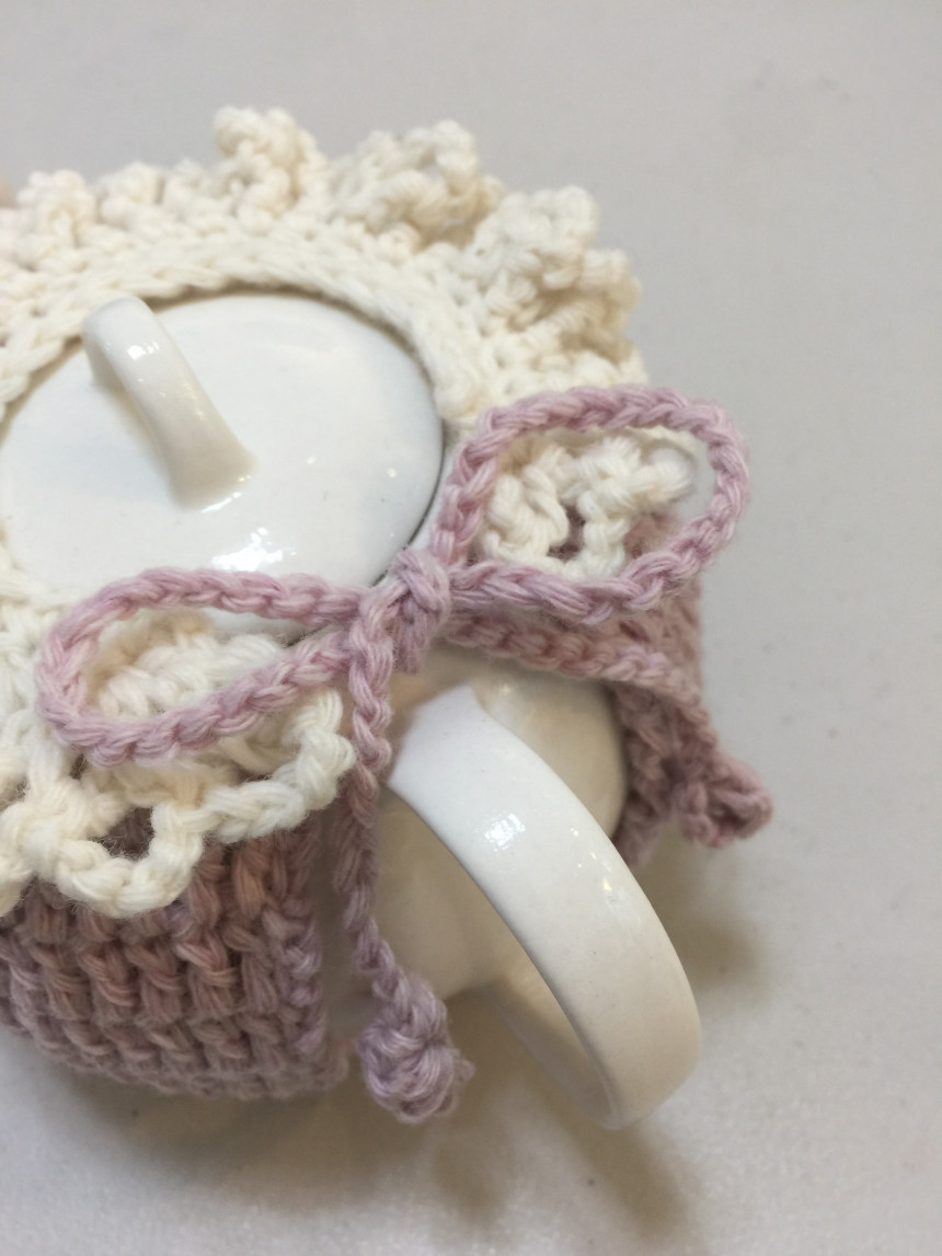 Sky Blue Tiocoji teapot Included Knitting goggles 