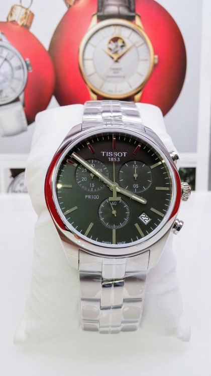 <b><p>Tissot PR100 Chrono .T1.417.11.051. Department</p></b><b><p>ティソPR100クロノ.T101.417.11.051.00 デパートAS可能 スウォッチグループ株</p></b><br /><br /><p align='center'>