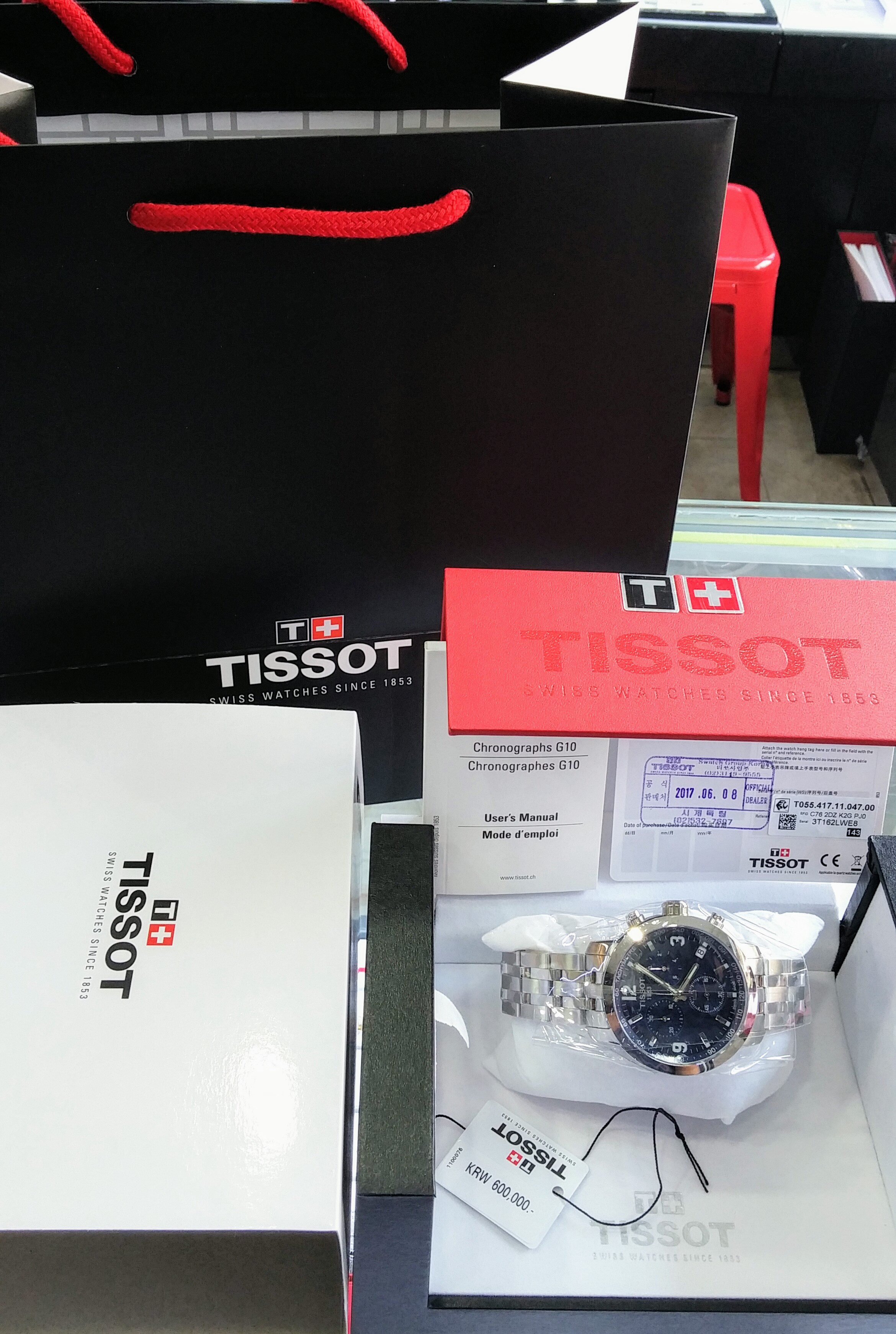 <b><p>Tissourrock Automatic Cple T006.407.22.033.00</p></b><b><p>ティーソルクオートマチックカップルT006.407.22.033.00 T41.18デパAS可能</p></b><br /><br /><p align='center'>