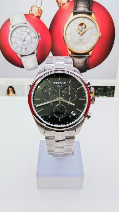 <b><p>Tissot PR100 Chrono .T1.417.11.051. Department</p></b><b><p>ティソPR100クロノ.T101.417.11.051.00 デパートAS可能 スウォッチグループ株</p></b><br /><br /><p align='center'>